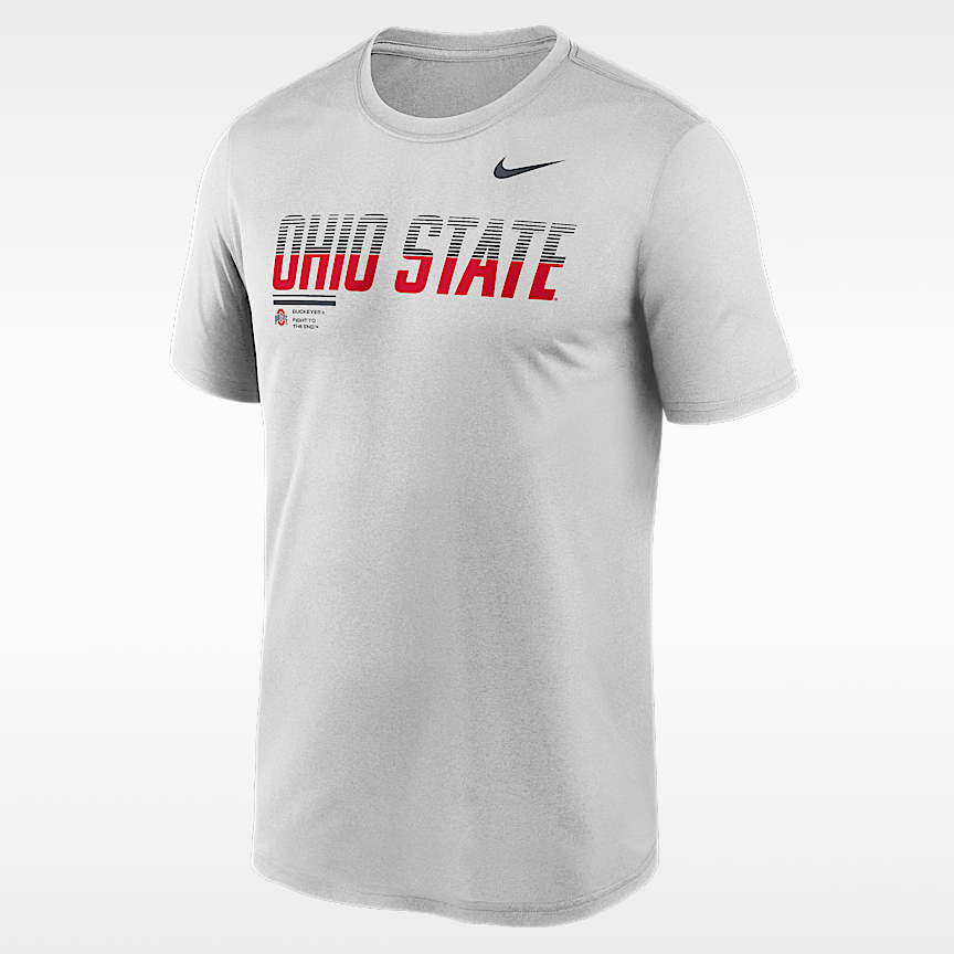 Ohio State Legacy Stacked Est Men's Nike College T-Shirt. Nike.com